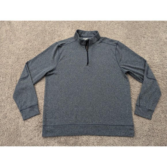 Greg Norman Collection Other - Greg Norman Pullover Mens Large Sweater 1/4 Zip Long Sleeve Stretch Outdoor Blue